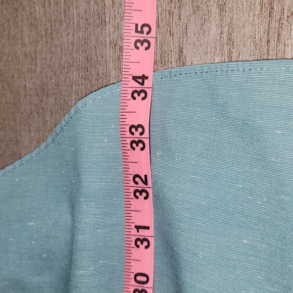 VAN HEUSEN MENS BUTTON DOWN SHIRT SIZE XXL NECK 18- 18.5 - Picture 8 of 10